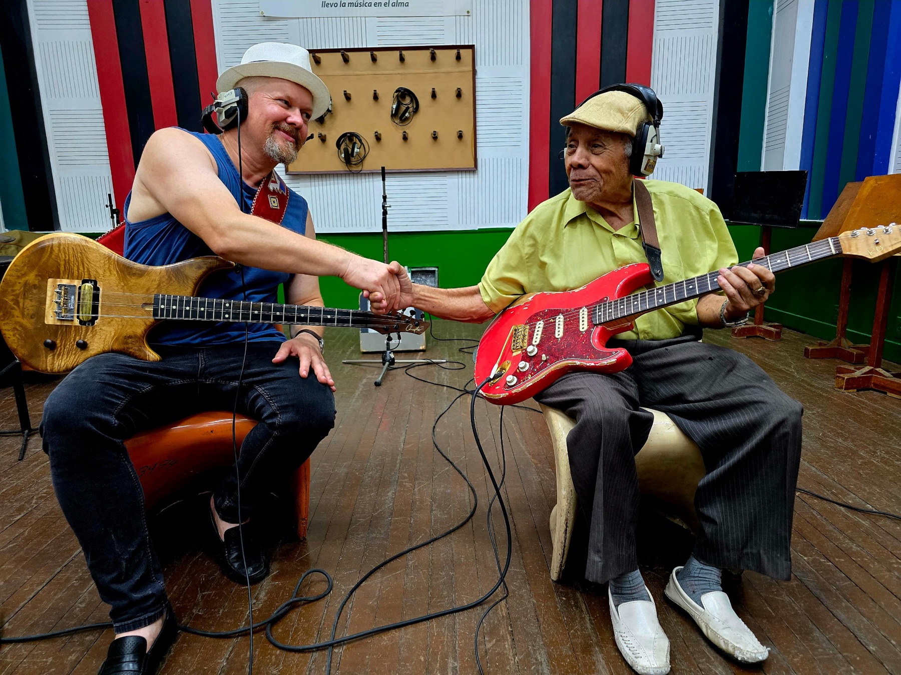 With Alejandro Almenares, Santiago de Cuba